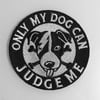 Dog Lover embroidered patch