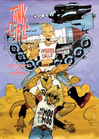 Image 2 of TANK GIRL A2 PRINT TRIPLE PACK - Hand Signed (with bonus!)