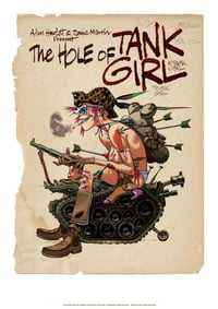 Image 4 of TANK GIRL A2 PRINT TRIPLE PACK - Hand Signed (with bonus!)