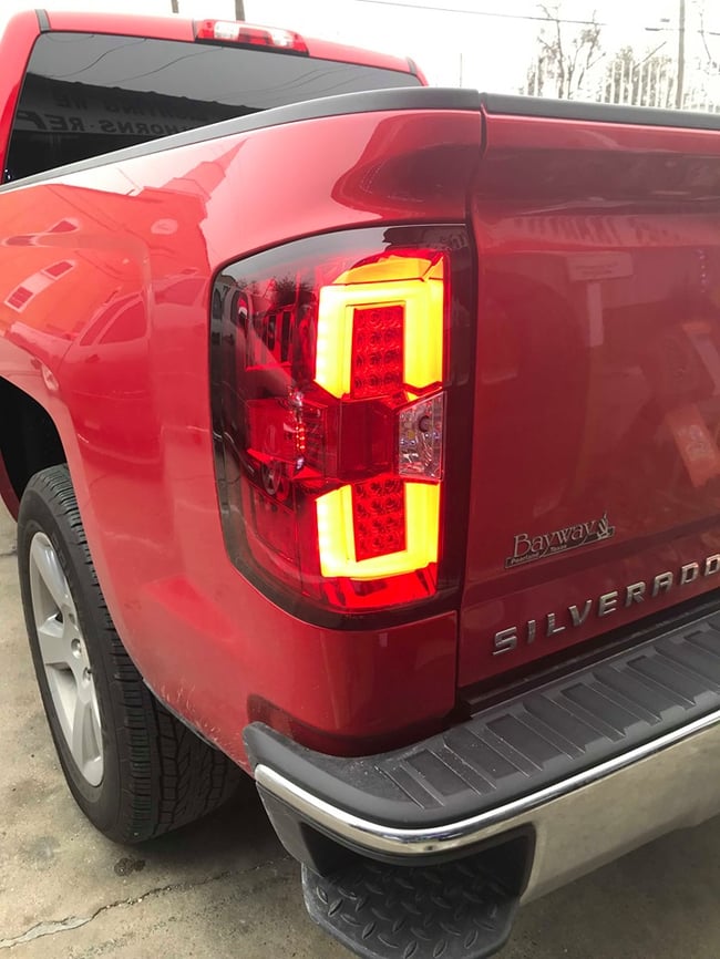 GMC Sierra & Chevy Silverado (3rd GEN) 1500 14-18 Red LED 3rd Brake Li - Foto 11