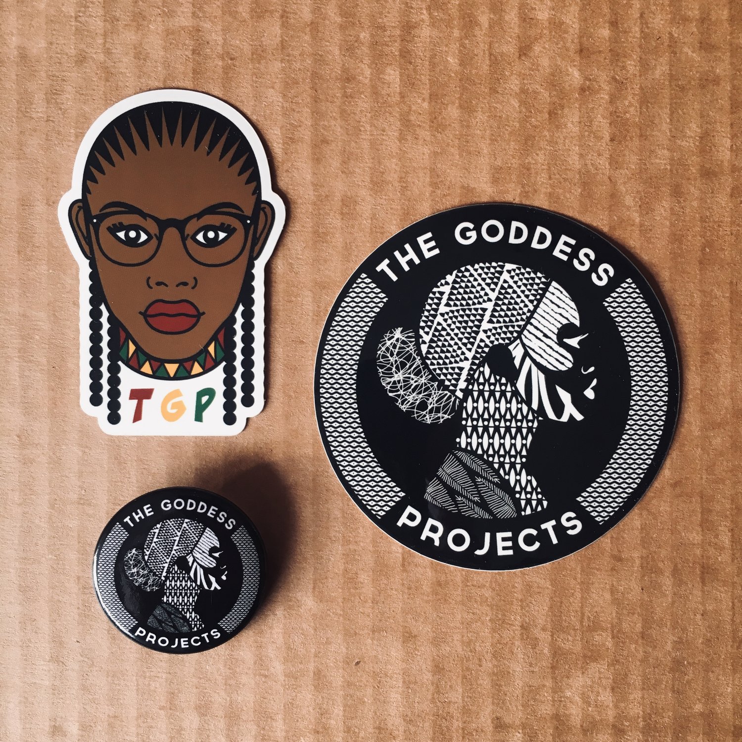Image of TGP Sticker/Badge Pack