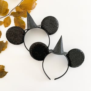 Image of Mouse Ears with Witch Hat