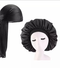 Bonnie and Clyde Bonnet & durag set