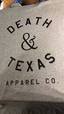 Image of Death & Texas tee (Made-to-Order Vinyl)