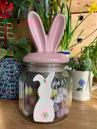 Image 2 of Handmade Ceramic Big Bunny decoration