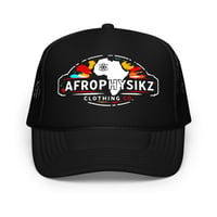 Image 1 of Afrophysikz Foam trucker (Black)