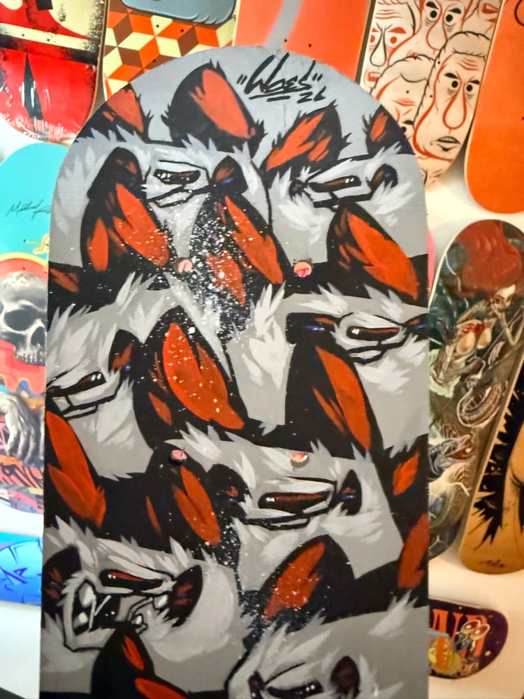 Image of 17 inch Skate Deck piece