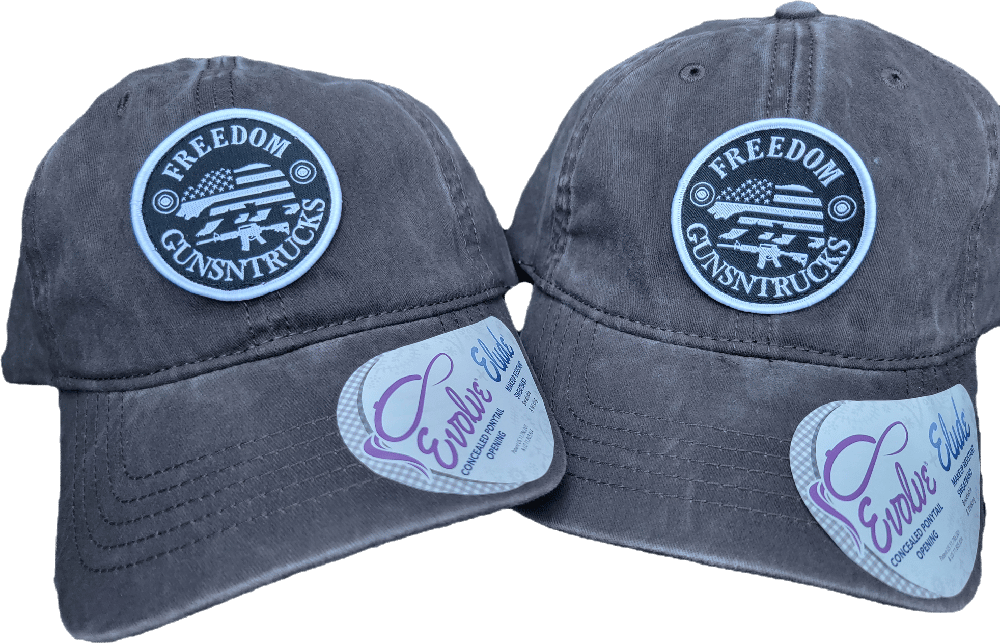 Ladies Concealed Pony Hats