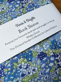 Image 1 of Padded Book Sleeve Liberty Wisley Grove