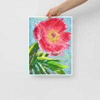 Image 2 of Sunlit peony - Museum-quality poster