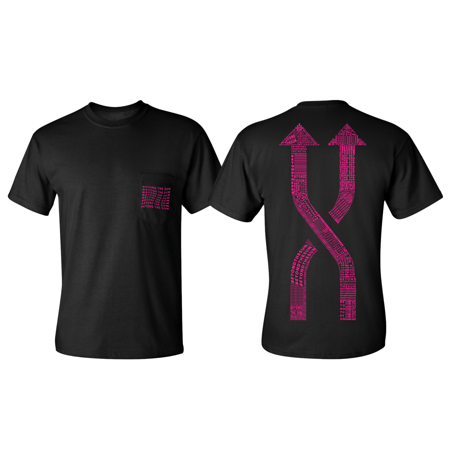 Image of PINK SHUFFLE T-SHIRT