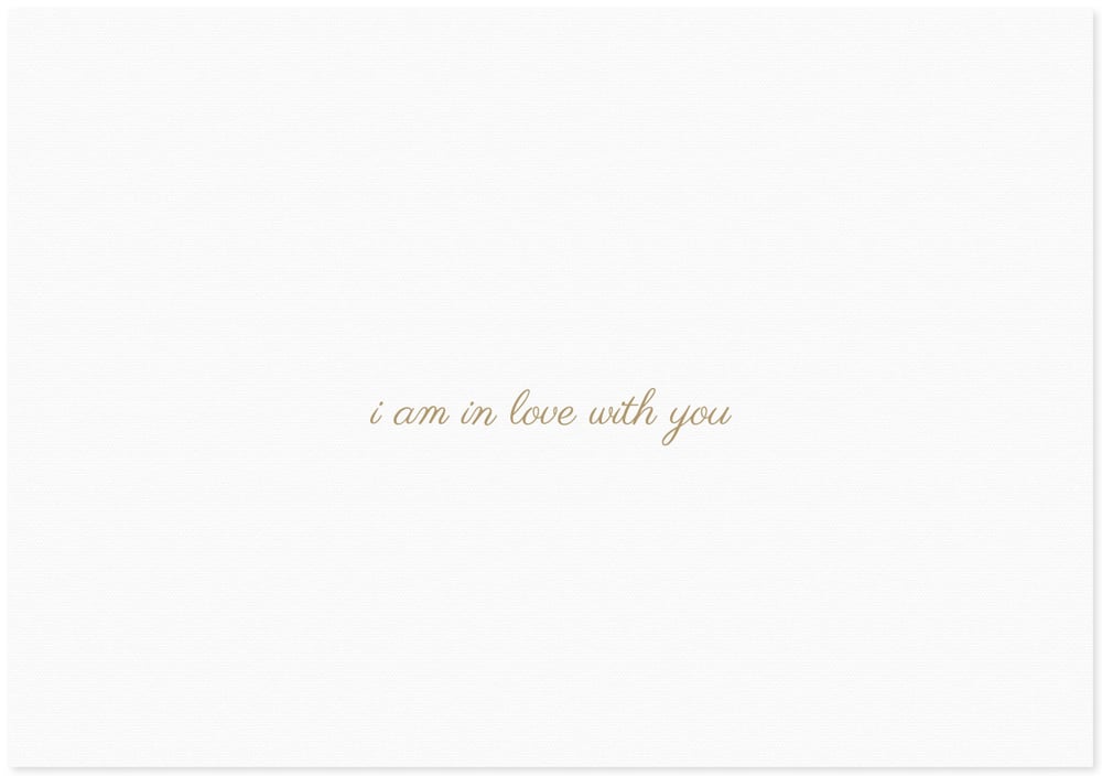 Image of i am in love with you