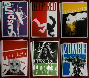 Image of EURO HORROR PRINT SET