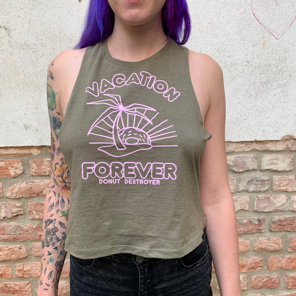 Image of Vacation Forever Crop Tank 