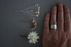 Image of *SALE* quill ring (in silver or 9ct gold)