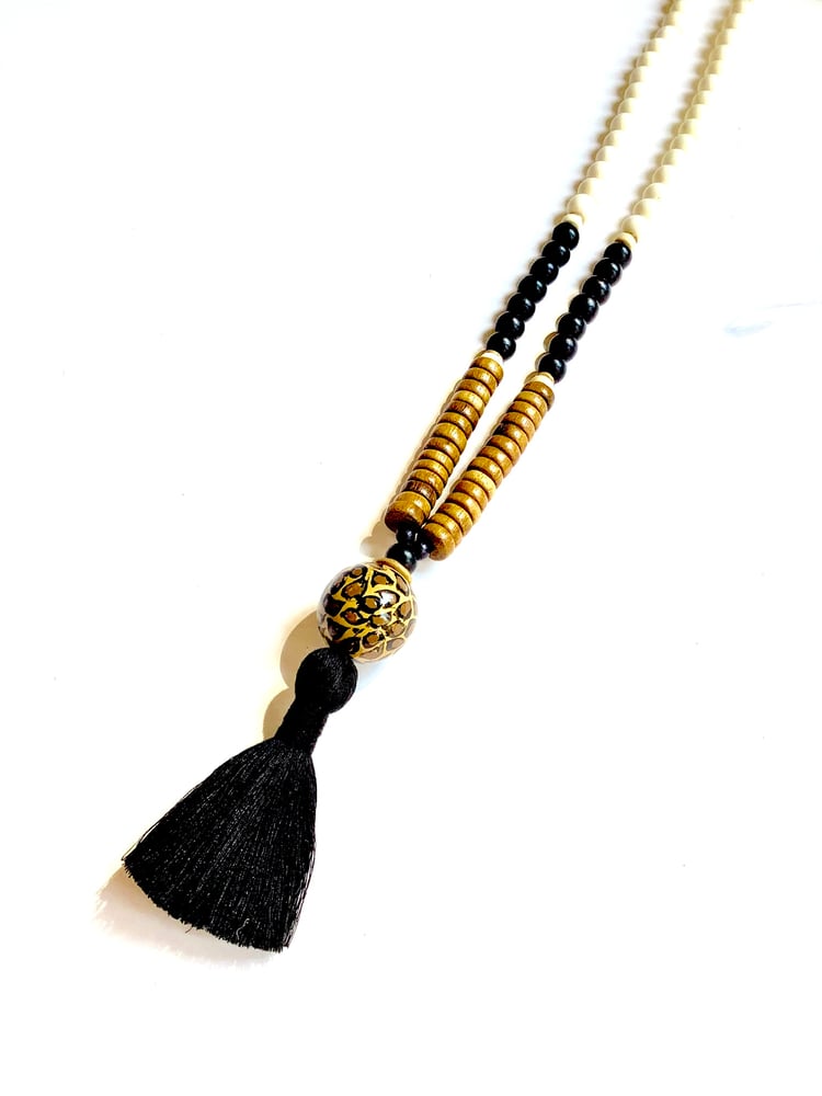 Leopard Tassel Necklace | Sea Chic Jewels