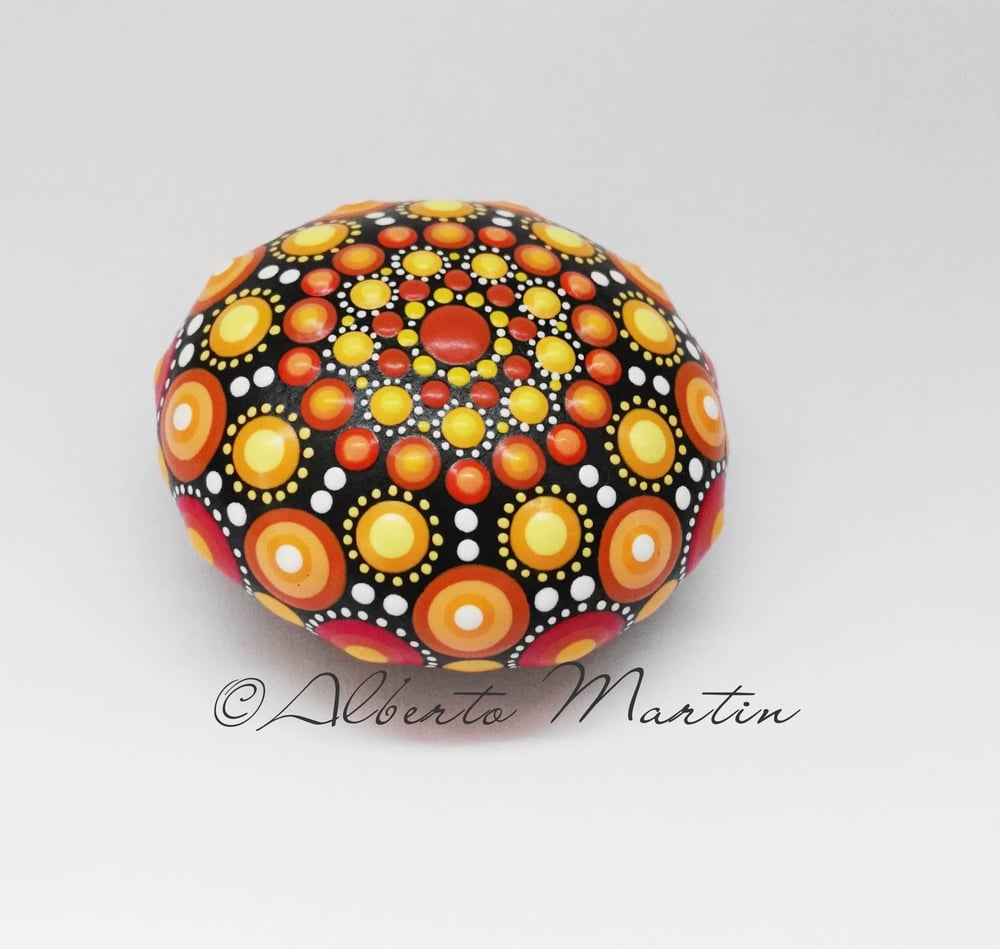 Image of Mini Mandala Stone 13  by Alberto Martin