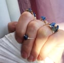 Simple Lapis Lazuli Stone Ring