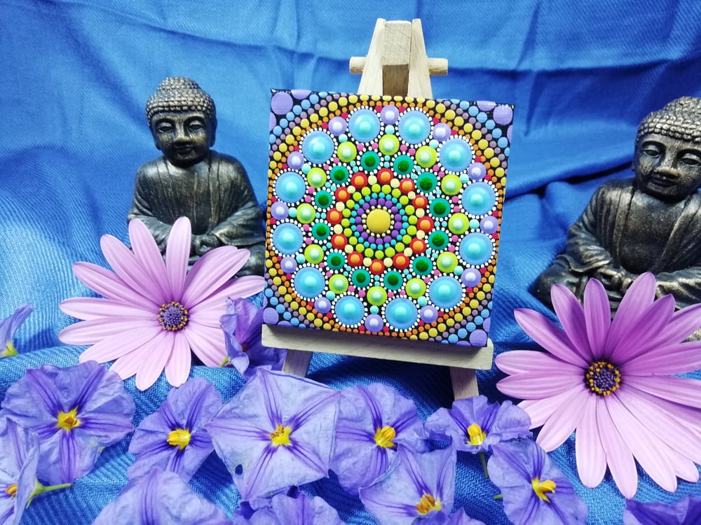 Image of Mandala Mini Canvas 3 by Alberto Martin