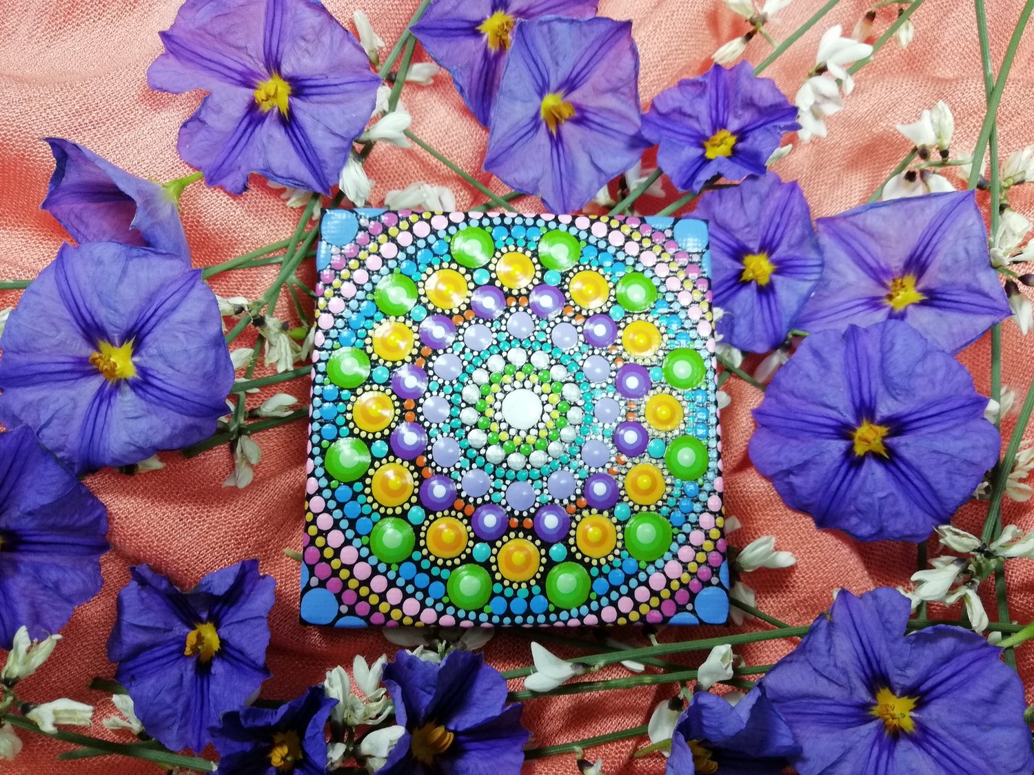 Image of Mandala Mini Canvas 5 by Alberto Martin