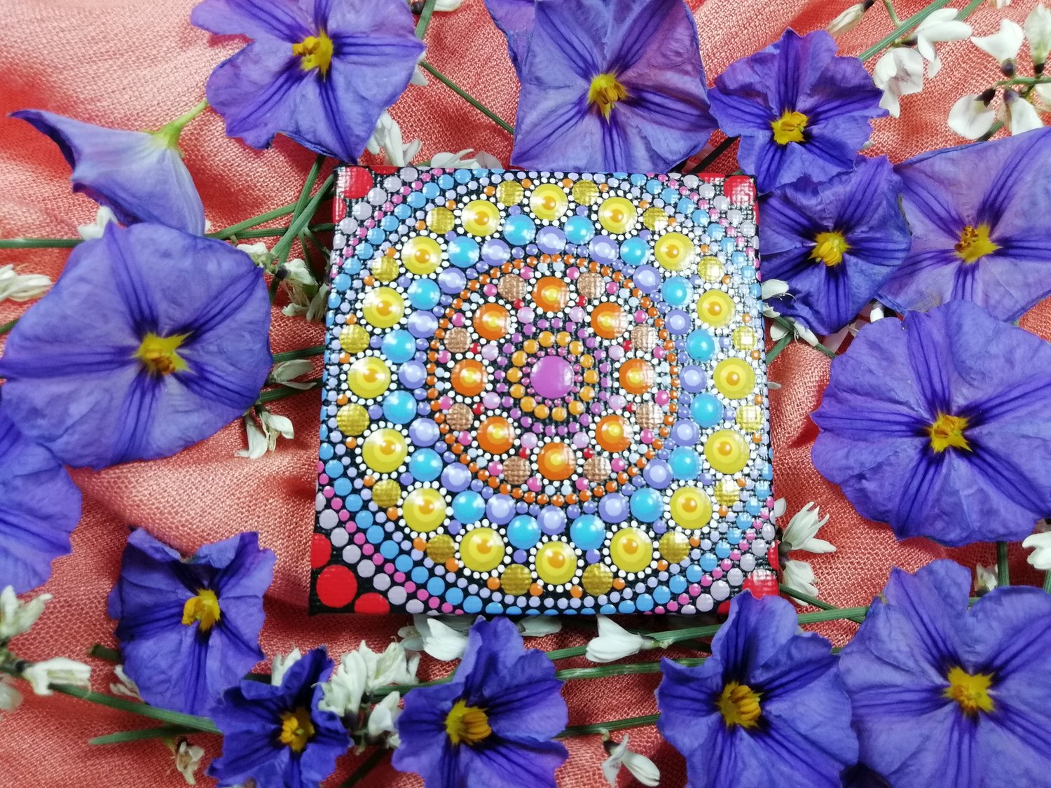 Image of Mandala Mini Canvas 6 by Alberto Martin