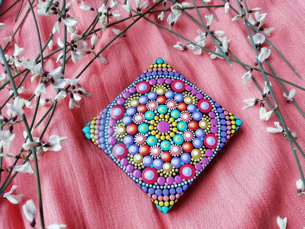 Image of Mandala Mini Canvas 7 by Alberto Martin