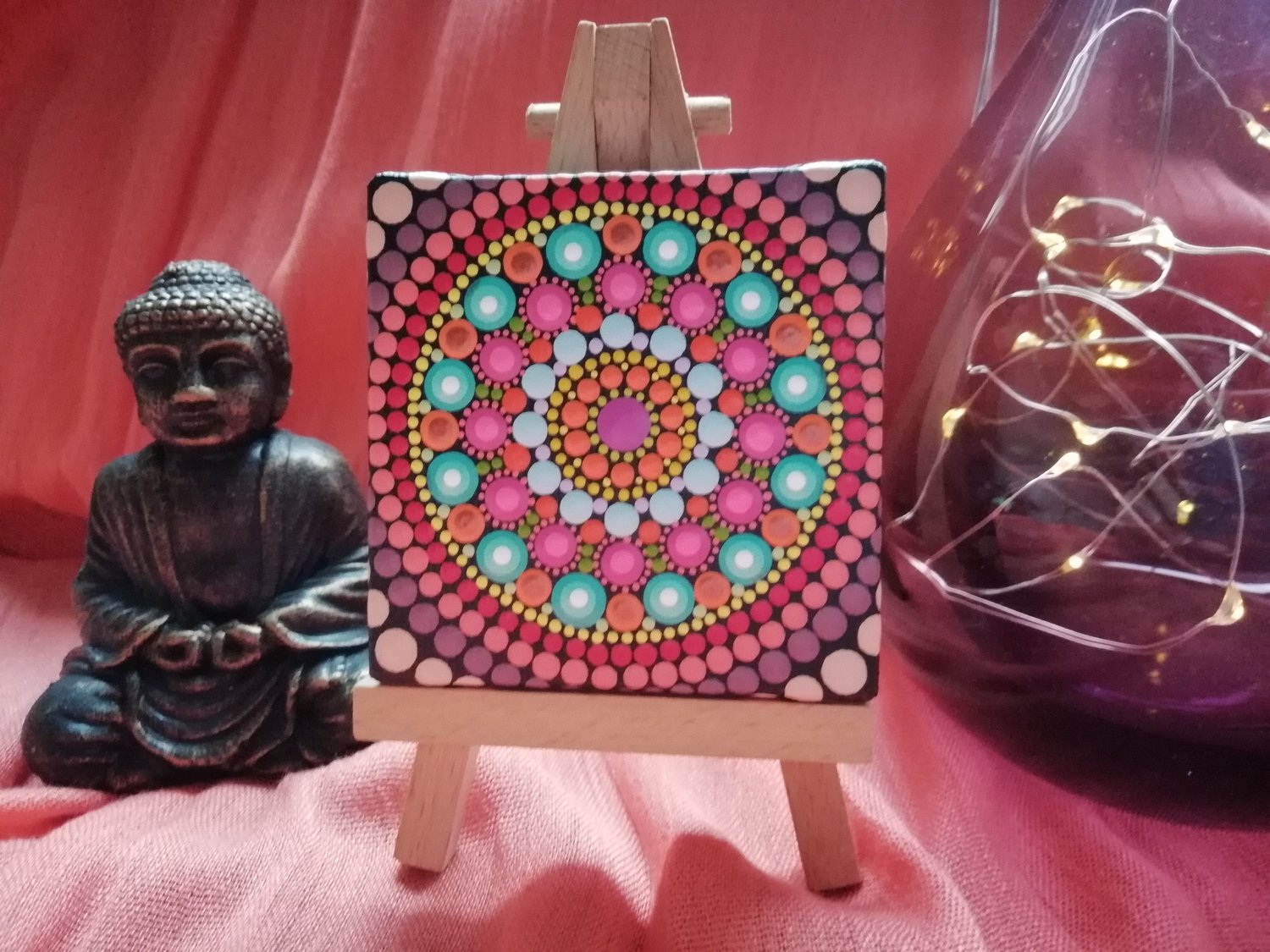 Image of Mandala Mini Canvas 8 by Alberto Martin