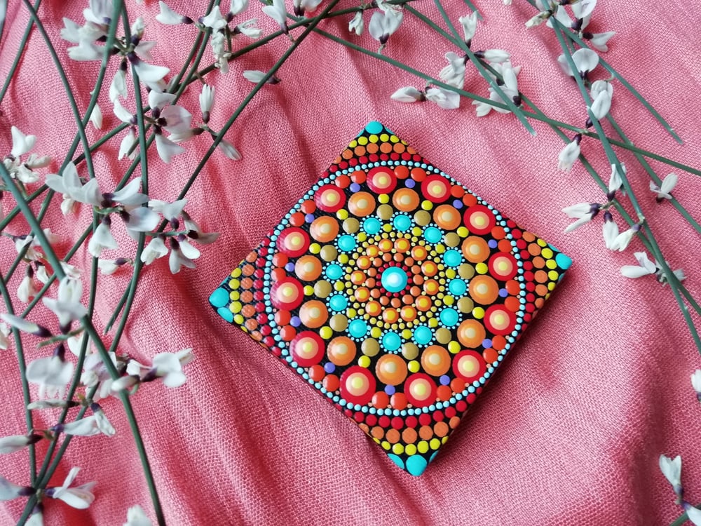 Image of Mandala Mini Canvas 9 by Alberto Martin
