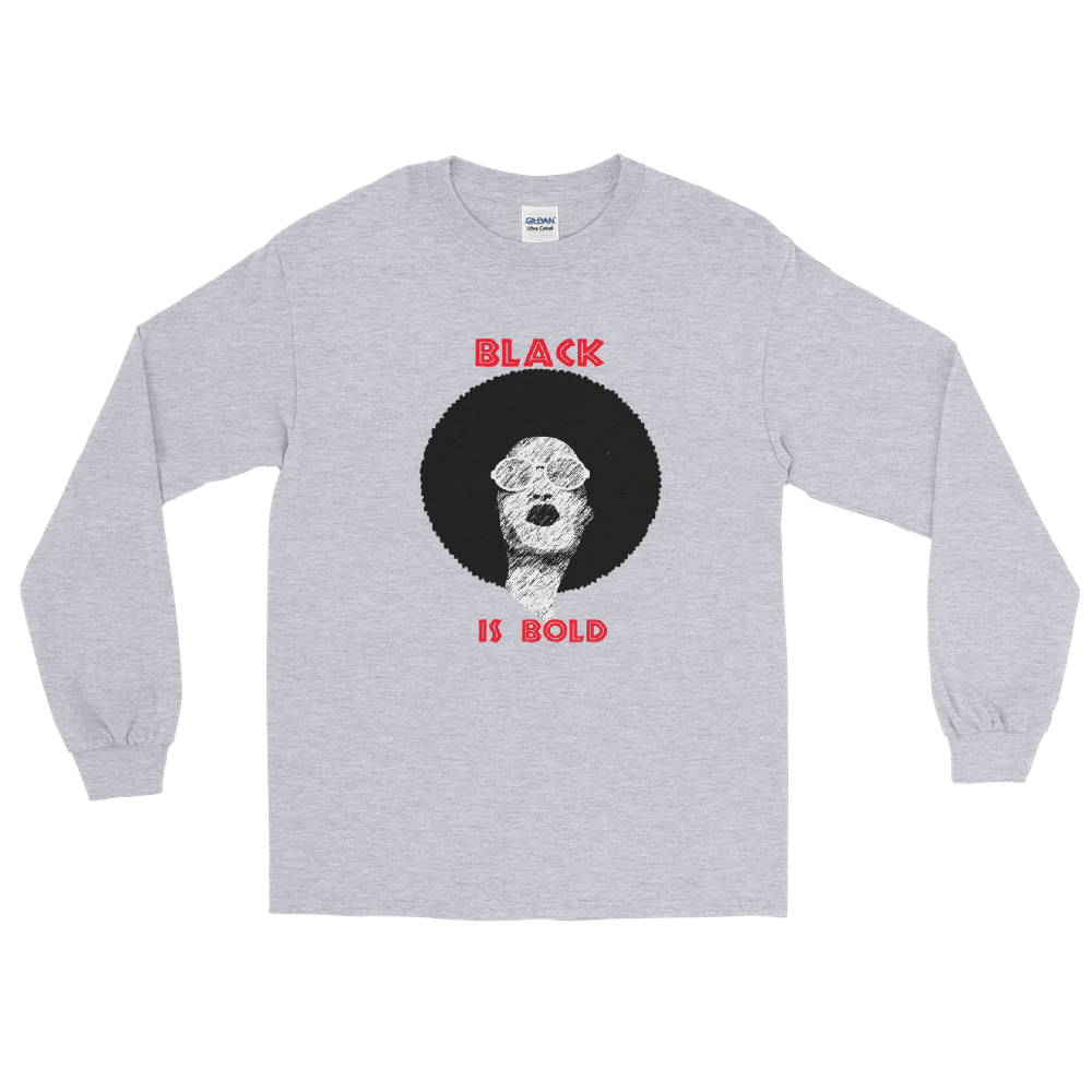 Image of "Black is Bold" Long Sleeve