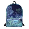 The Emerald Queen all over print backpack by Mark Cooper