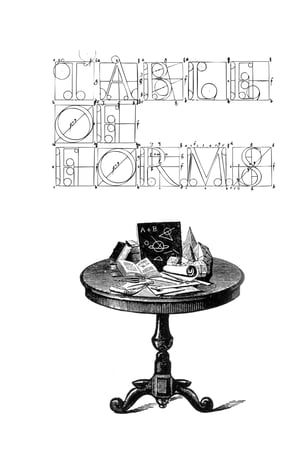 Image of Table of Forms, by Dominique Fitzpatrick-O'Dinn