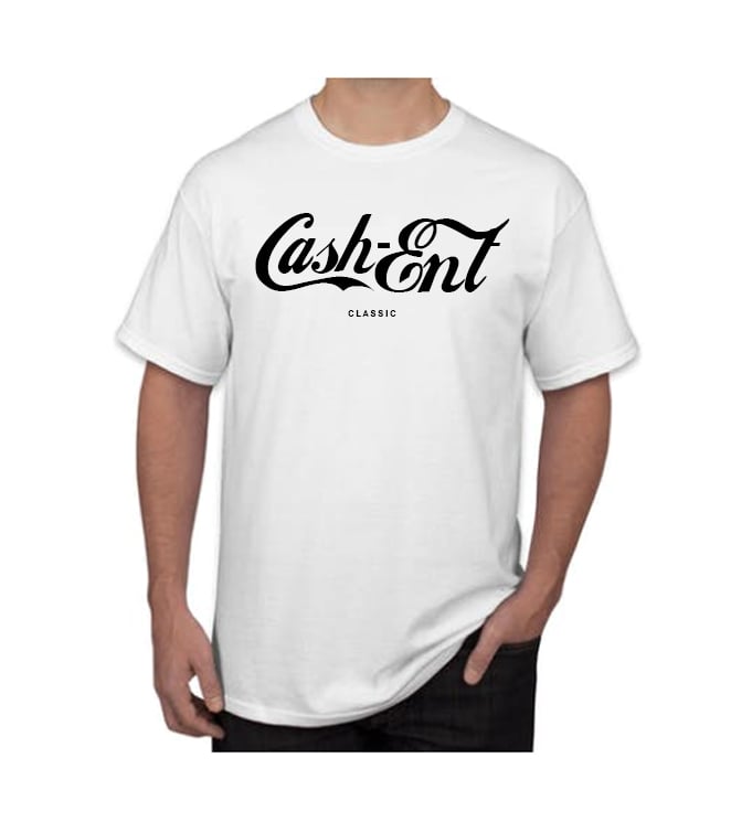 Image of Coca Cola Black Logo Tee
