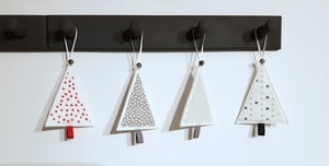 Image of Christmas Tree Hanging Decorations