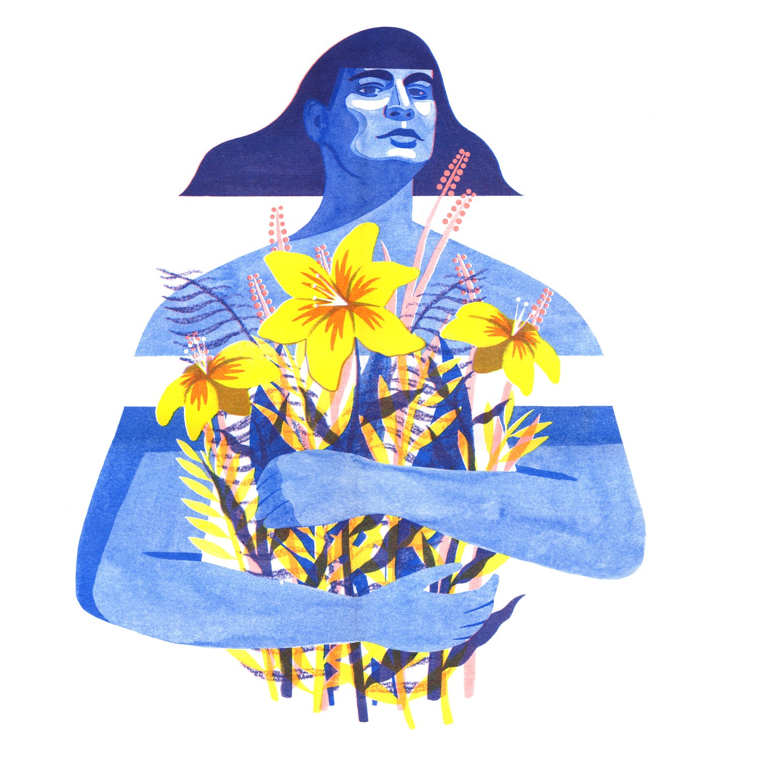 Image of 'ORLA' riso print 