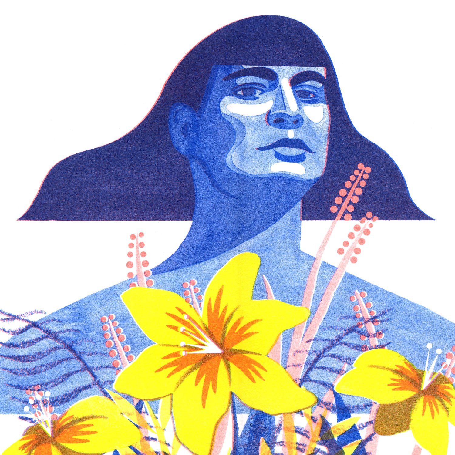 Image of 'ORLA' riso print 