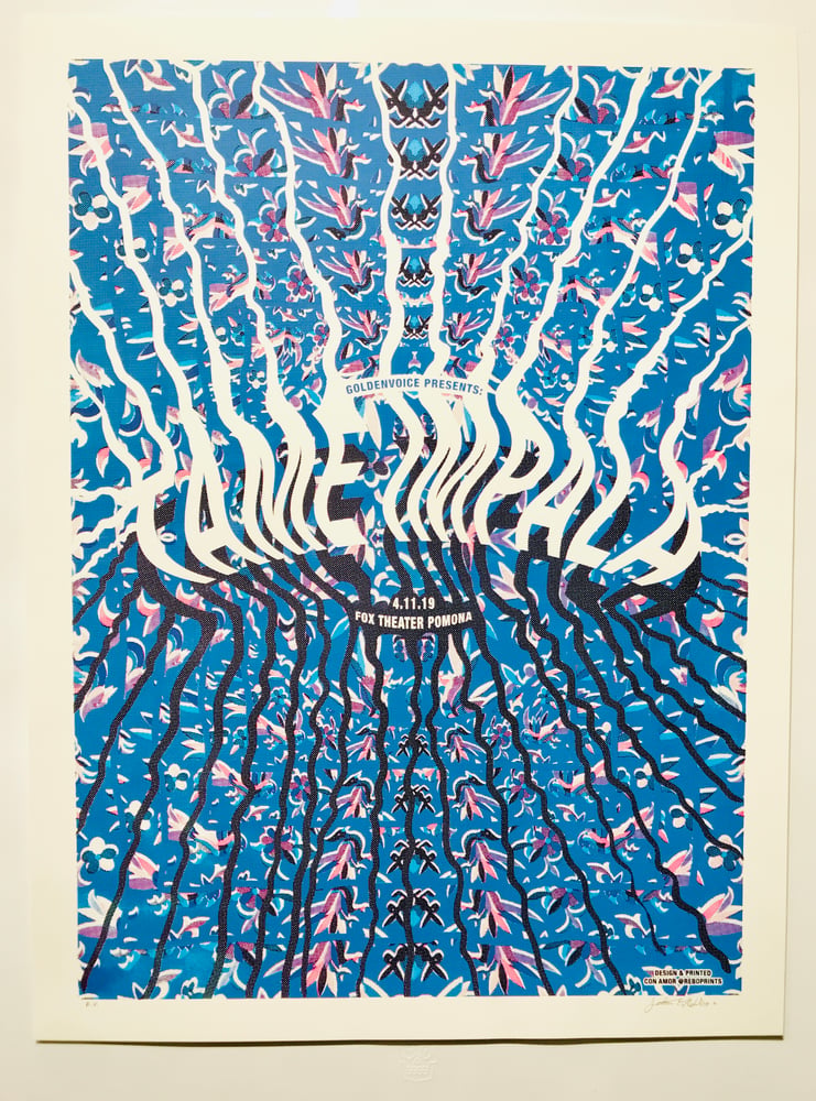 Tame Impala poster | REBOPRINTS Tame Impala poster | REBOPRINTS