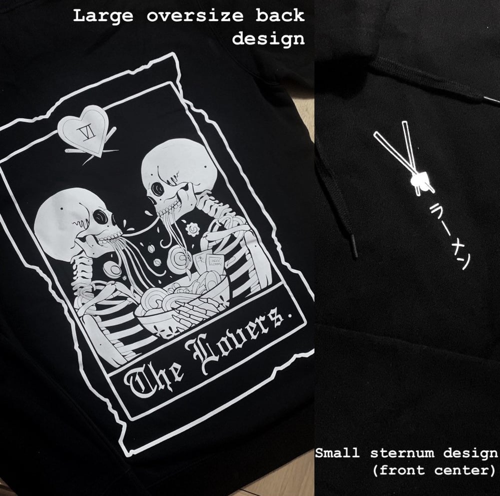 Image of THE RAMEN LOVERS - HOODIE (Black)