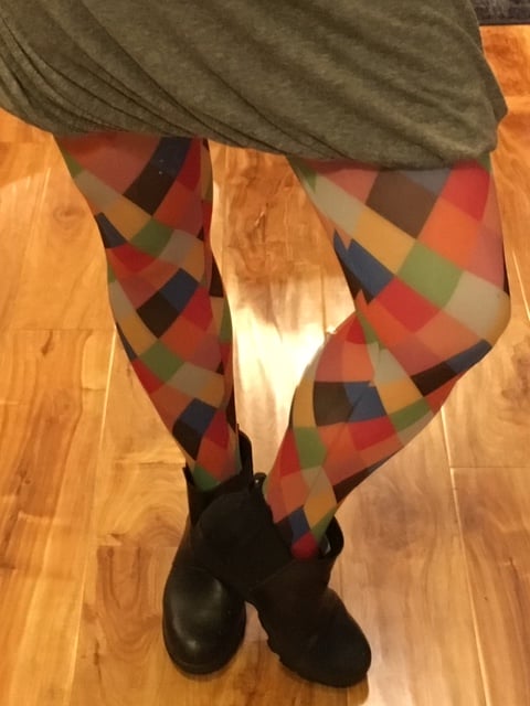Image of Harlequin Tights