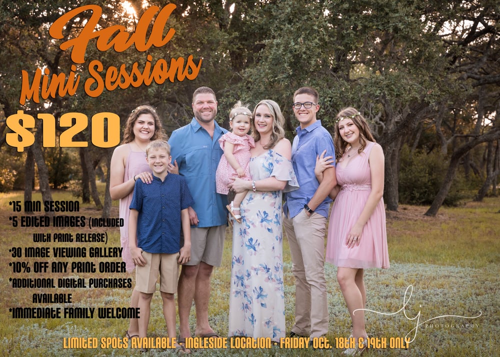 Image of Fall Mini Sessions - Ingleside