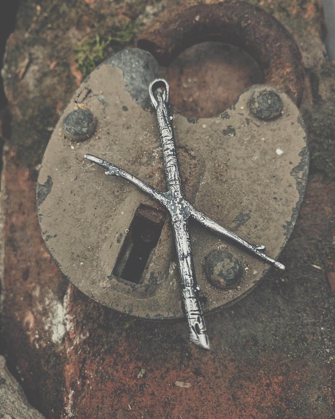 VIKING Details about   HAND MADE sterling silver FEHU Rune pendant oxidized silver Darkwood 