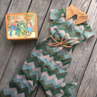 Image 1 of Chevron Polyester Jumpsuit 