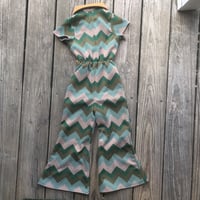 Image 3 of Chevron Polyester Jumpsuit 