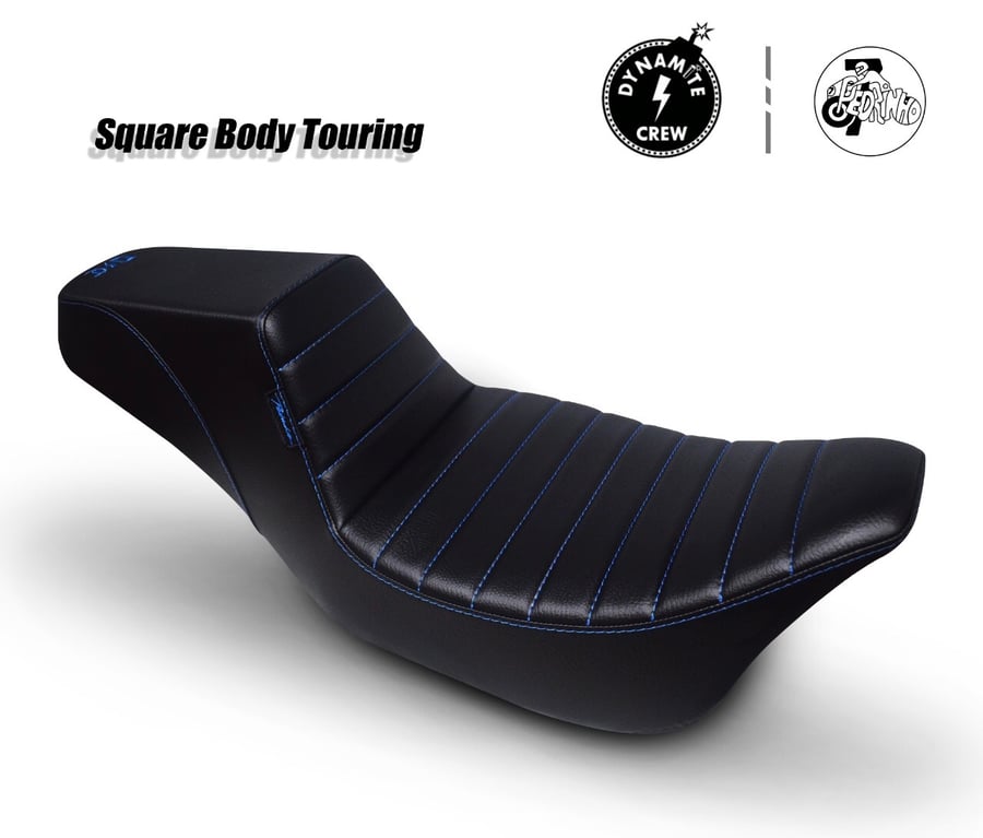 Image of Dynamite Crew Square body seat for 08-22 Tourings