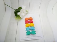 Image 2 of Spring Brights 5 Felt Bow Set