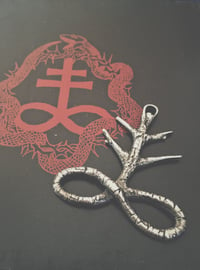 Image 5 of LEVIATHAN CROSS/SULPHUR sterling silver pendant
