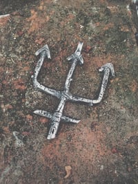 Image 4 of TRIDENT sterling silver pendant
