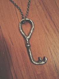 Image 3 of VIKING KEY sterling silver pendant