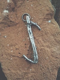 Image 5 of EIHWAZ sterling silver rune pendant