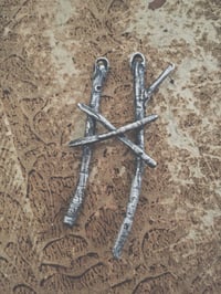 Image 5 of MANNAZ sterling silver rune pendant