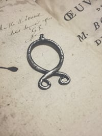 Image 4 of TROLL CROSS sterling silver pendant